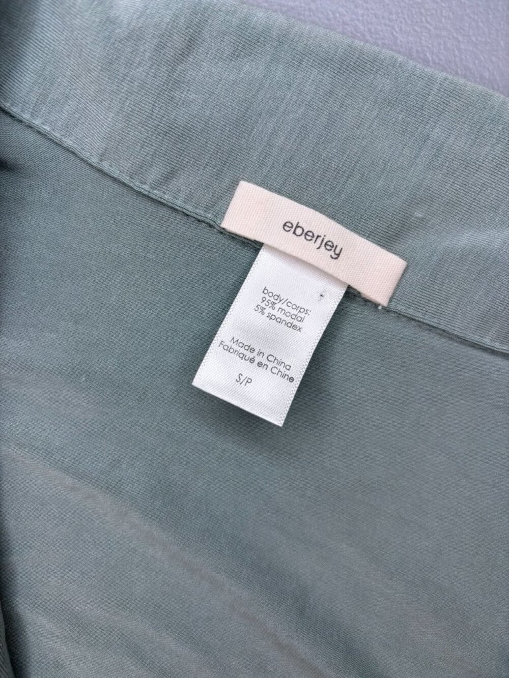 Revolve Eberjay women's small sage green Gisele shortie pajama set lounge - Picture 2 of 6